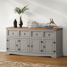 Corona Sideboard Grey Painted