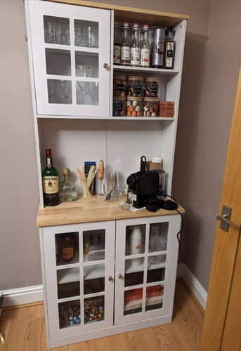 Kitchen dresser cabinet tall - kitchen,