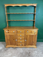 Pine Open Rack Kitchen Dresser