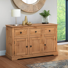 Country Sideboard Large 3 Door